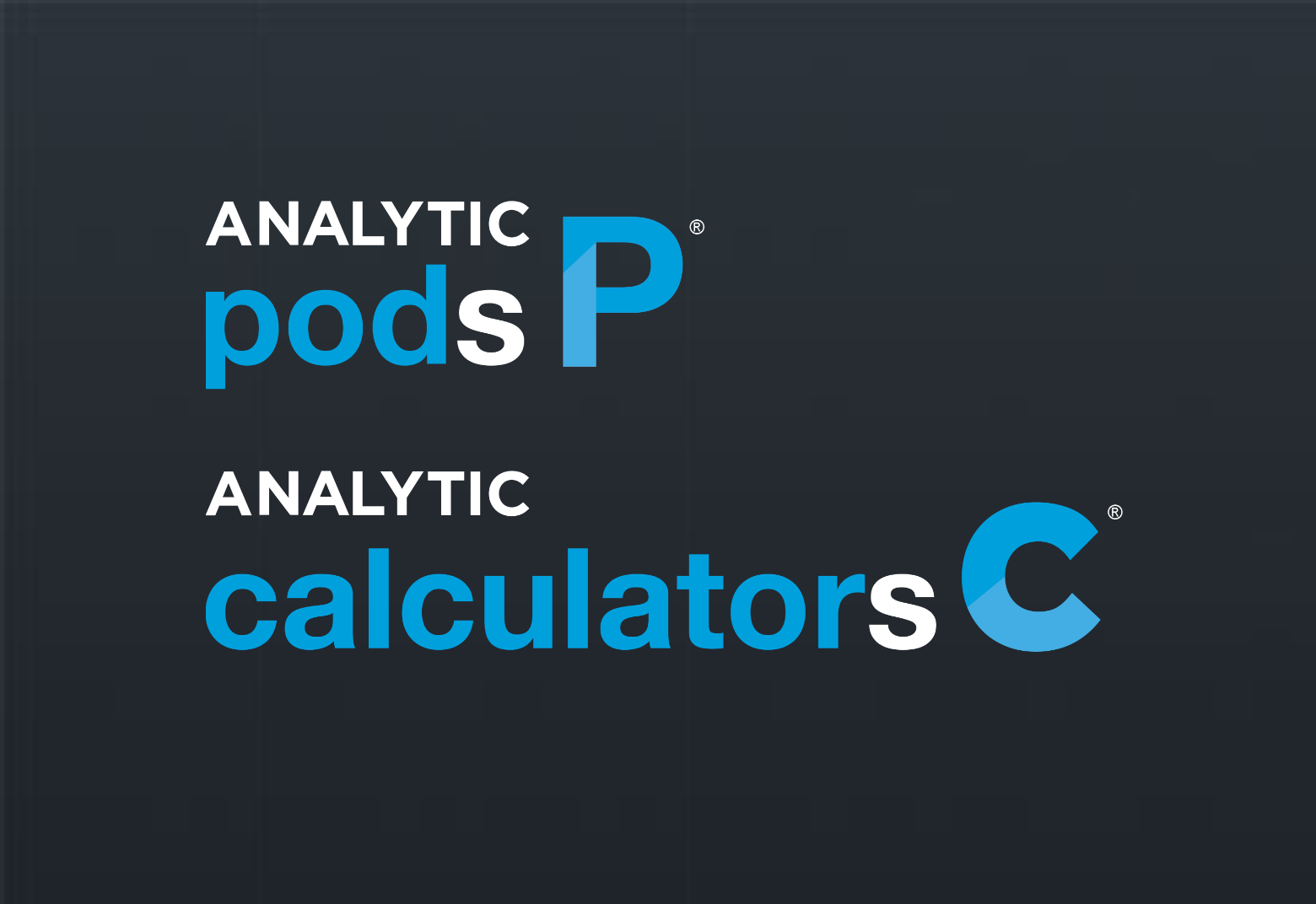 analytic-pods